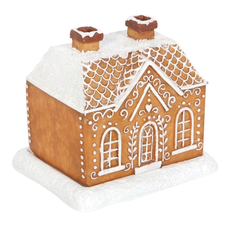 GINGERBREAD HOUSE INCENSE CONE BURNER