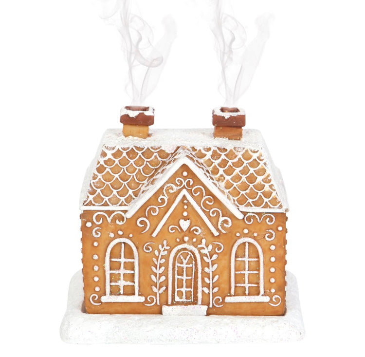 GINGERBREAD HOUSE INCENSE CONE BURNER