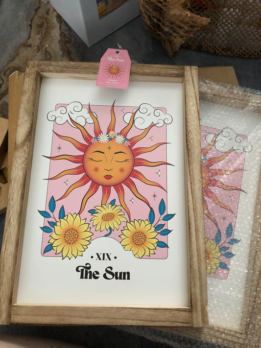 Sun 🌞 framed picture